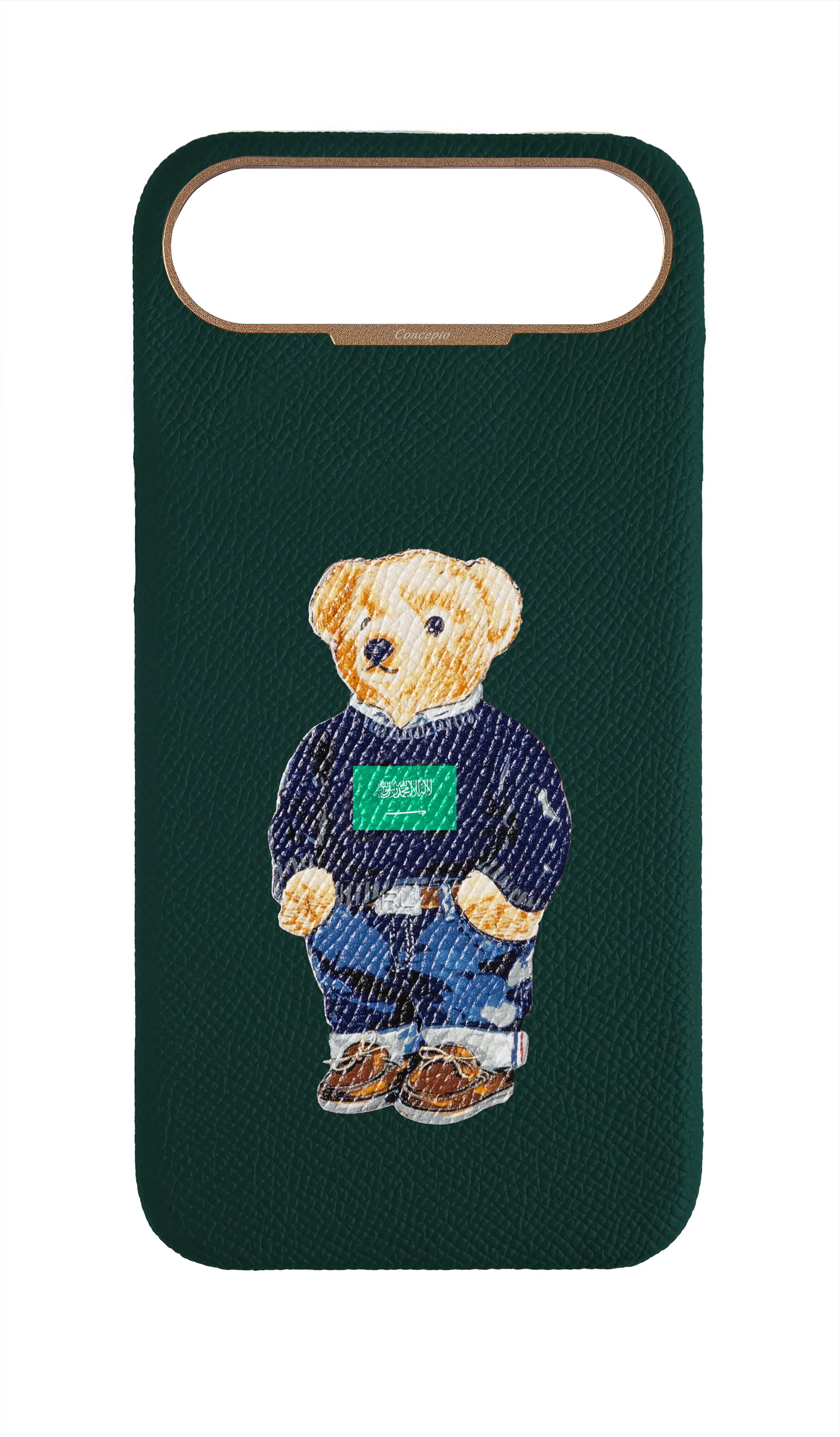 Teddy Green Strapless Case (KSA)