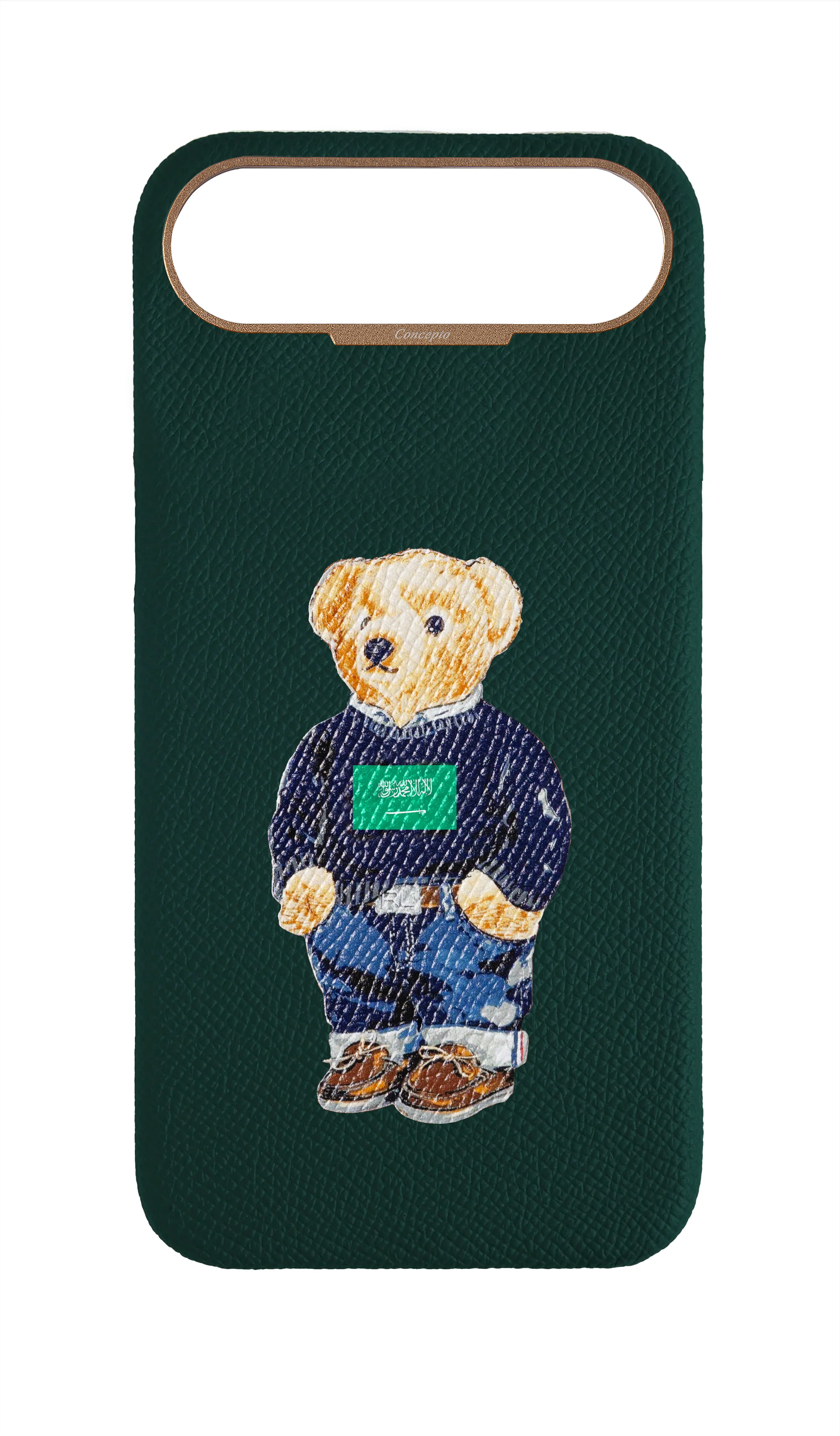 Teddy Green Strapless Case (KSA)
