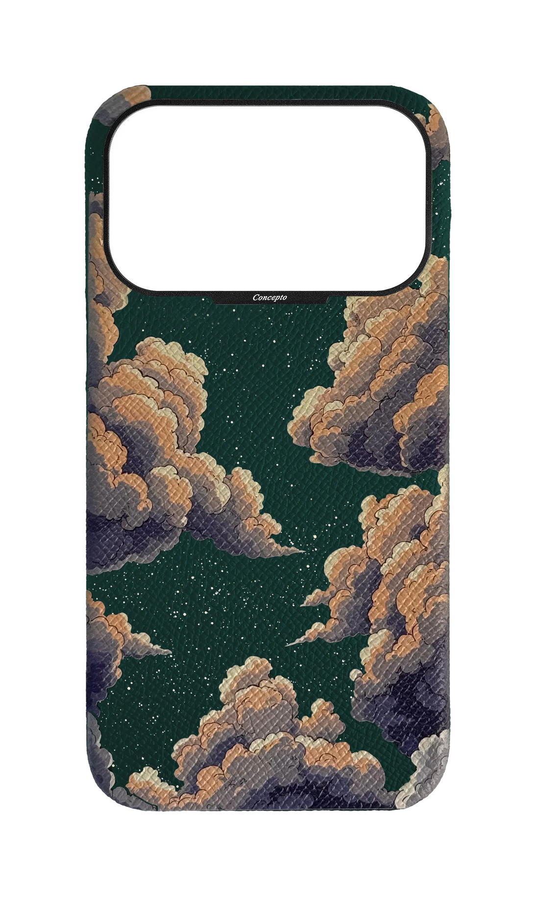 Green Strapless Case - Feathered Skies