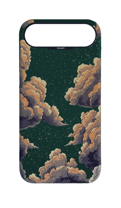 Green Strapless Case - Feathered Skies