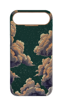 Green Strapless Case - Feathered Skies