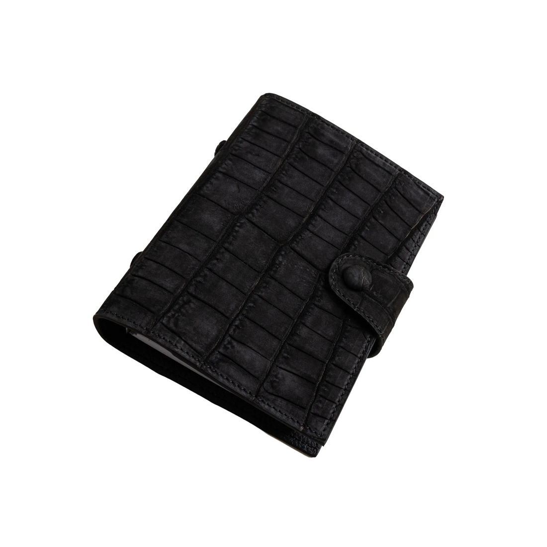 Small Black Suede Notebook