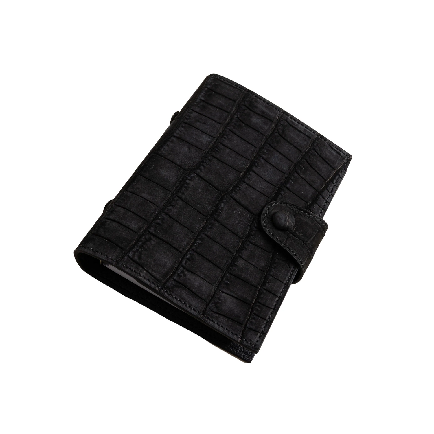 Small Black Suede Notebook