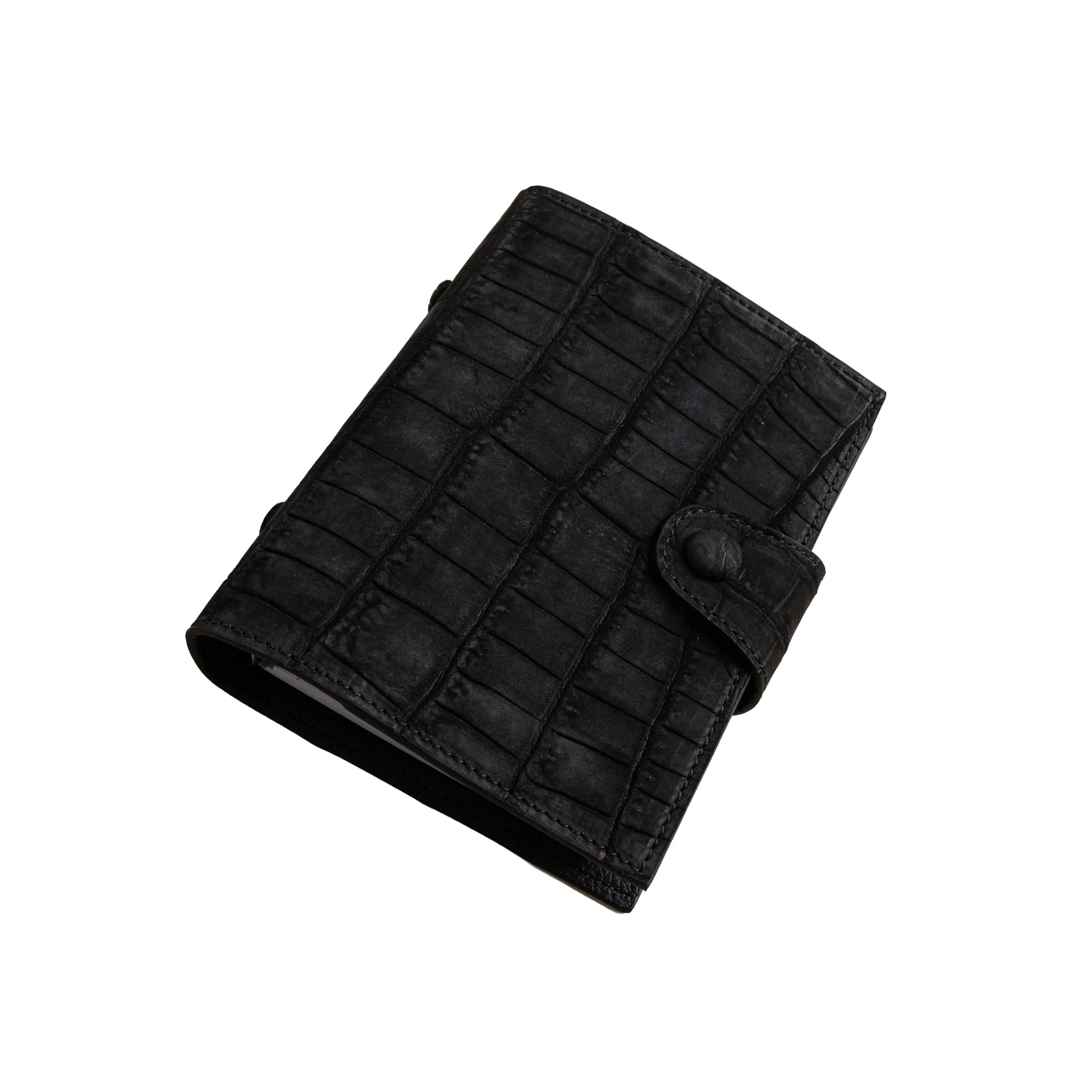 Small Black Suede Notebook