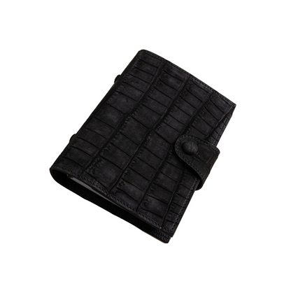 Small Black Suede Notebook