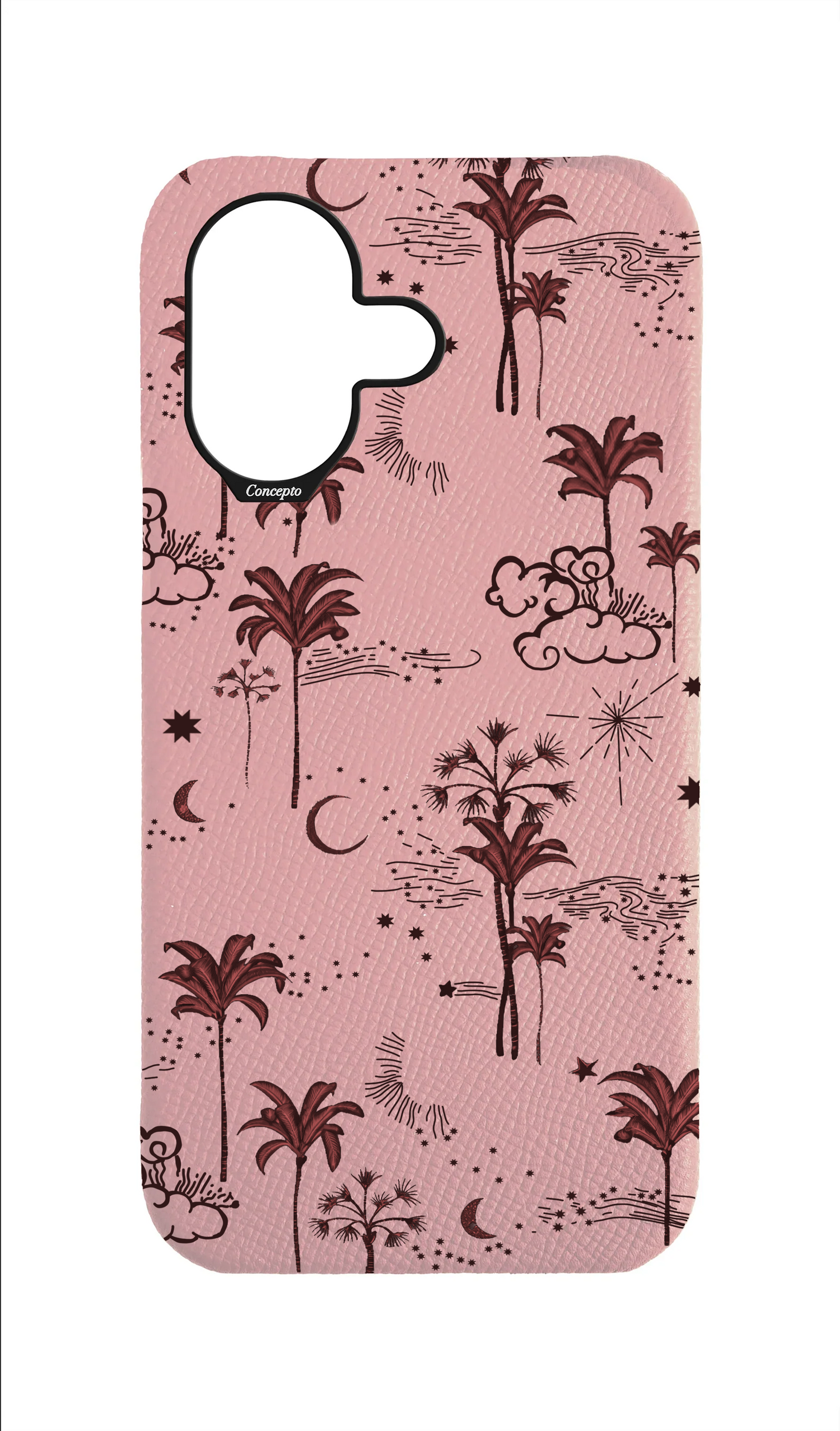 Pink Strapless Case - Crescent Oasis