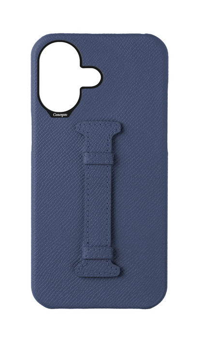 Navy Epsom Middle Strap Case