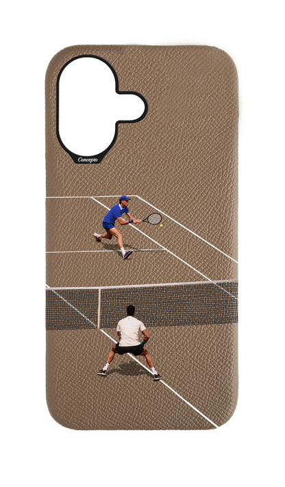 Taupe Strapless Case - Tennis