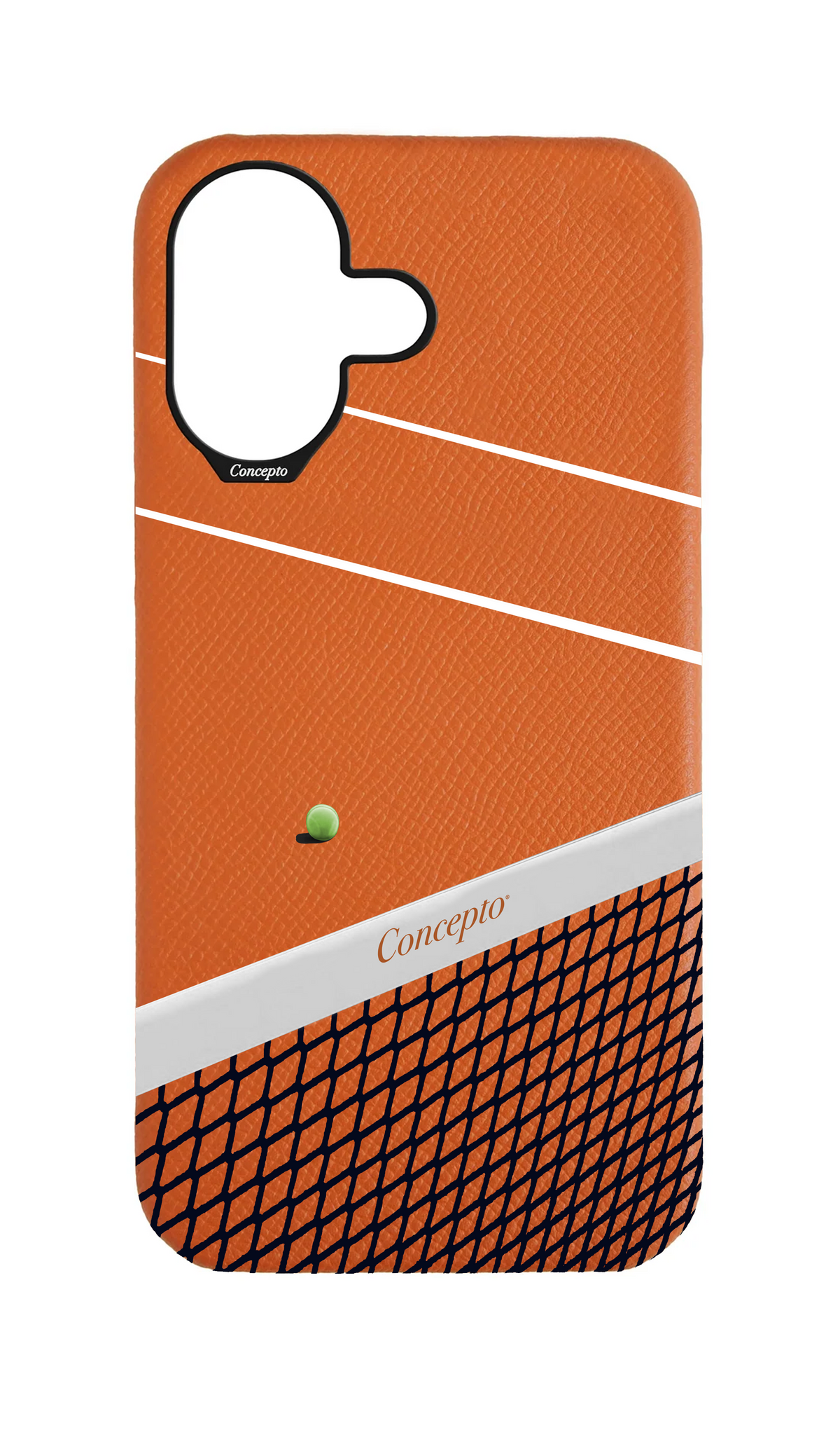 Orange Strapless Epsom Case - First Serve