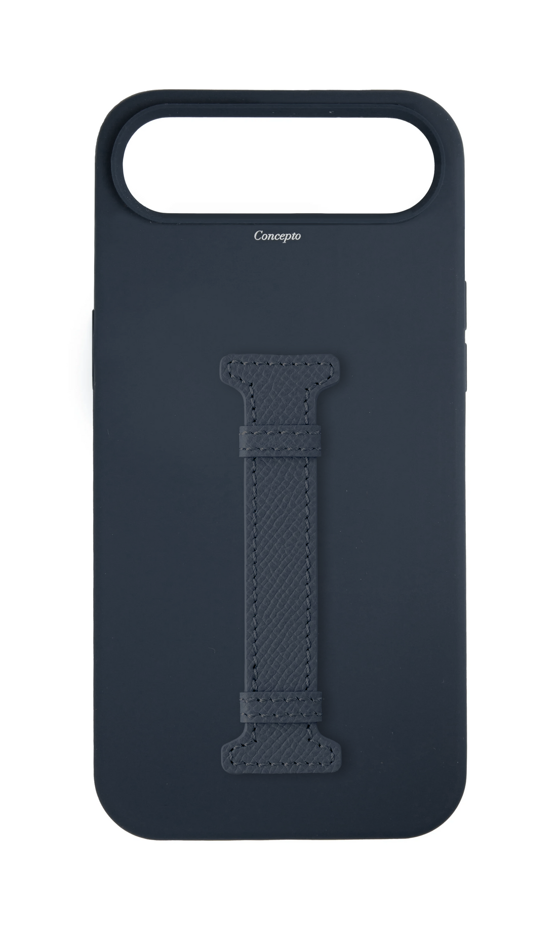 Dark Navy Silicon Middle Strap Case