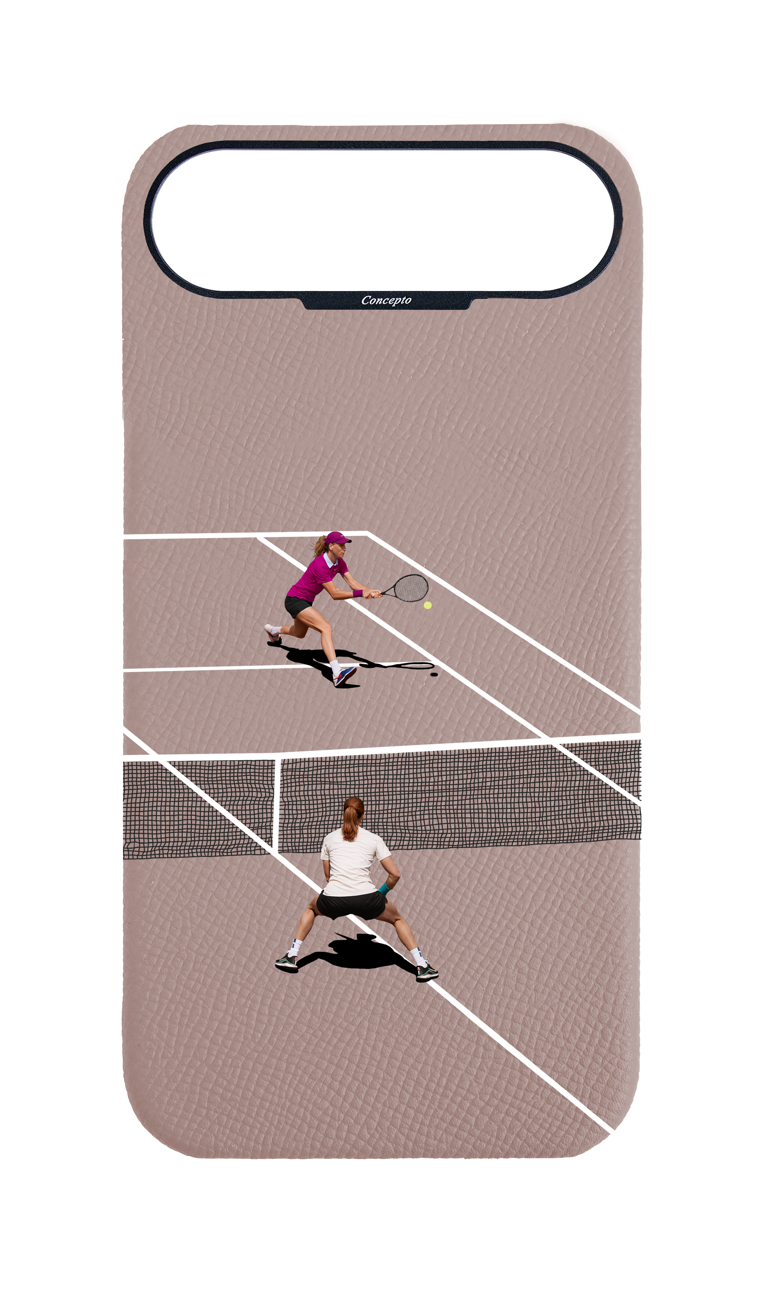 Blush Pink Strapless Case - Women Tennis