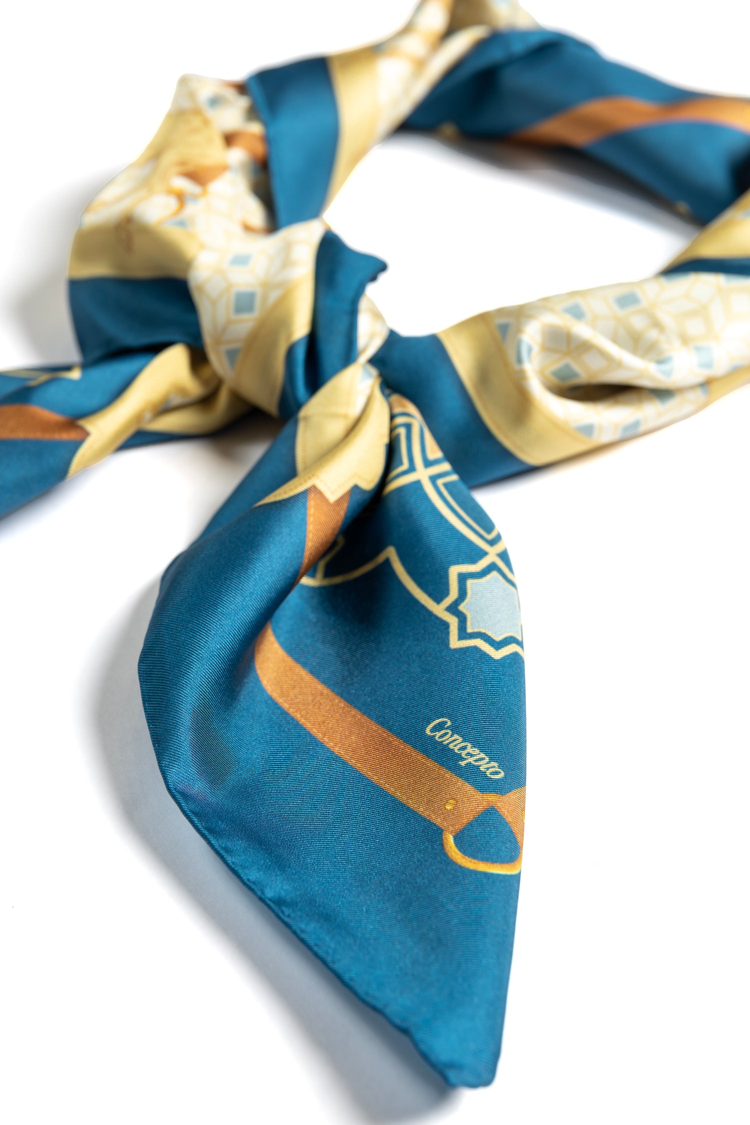 Qatar Equestrian Silk Scarf