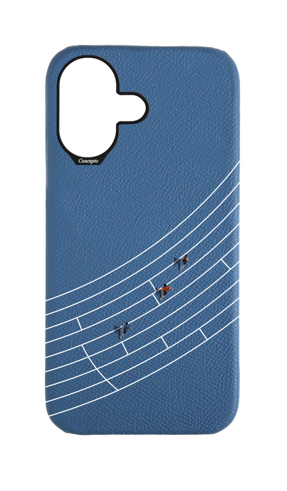 Blue Strapless Epsom Case - The Track