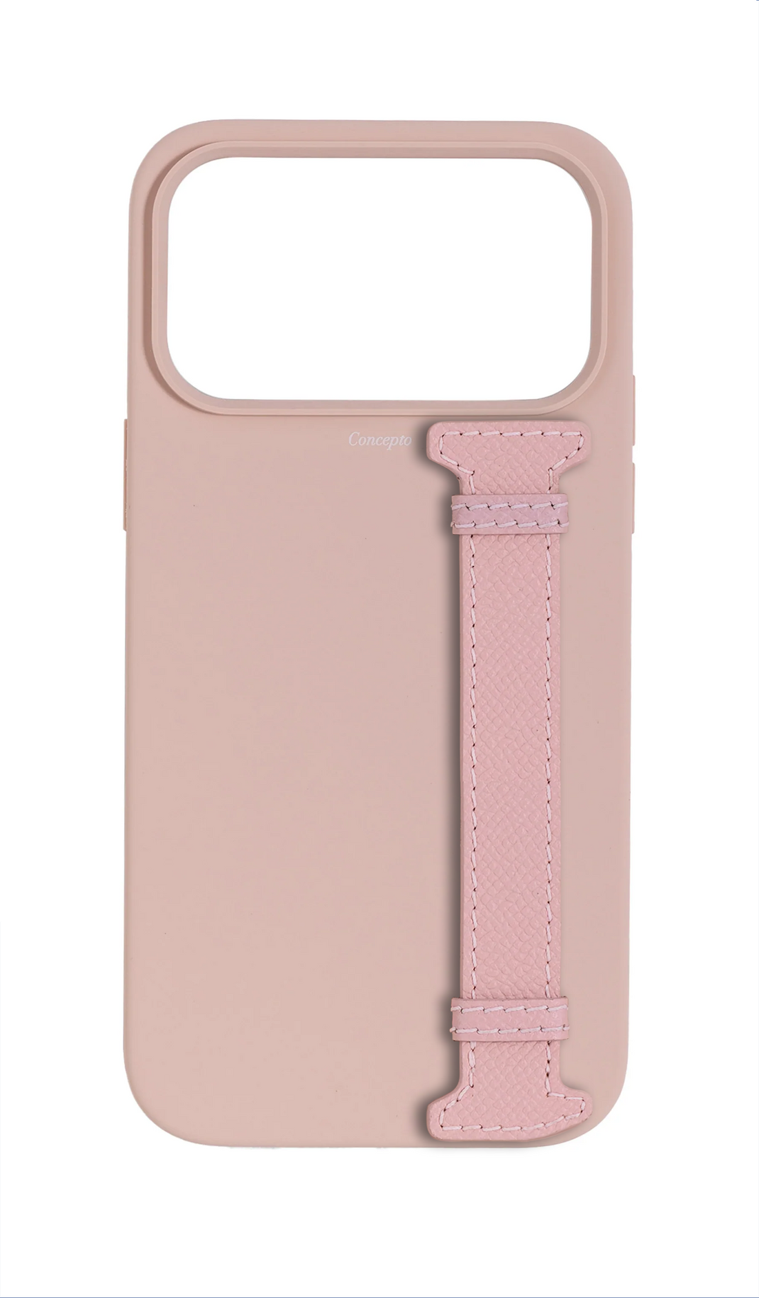Soft Pink Silicon Side Strap Case