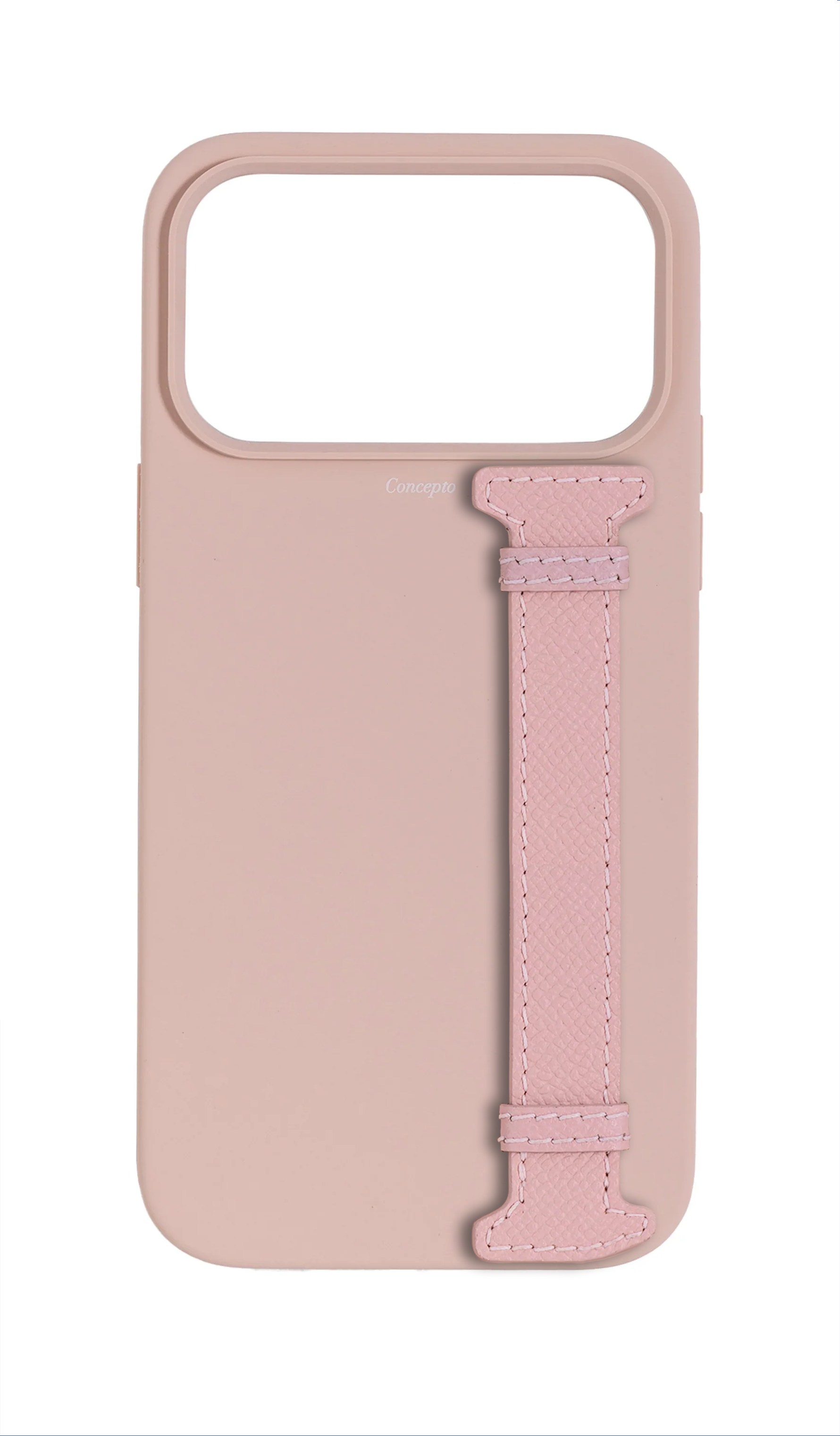 Soft Pink Silicon Side Strap Case