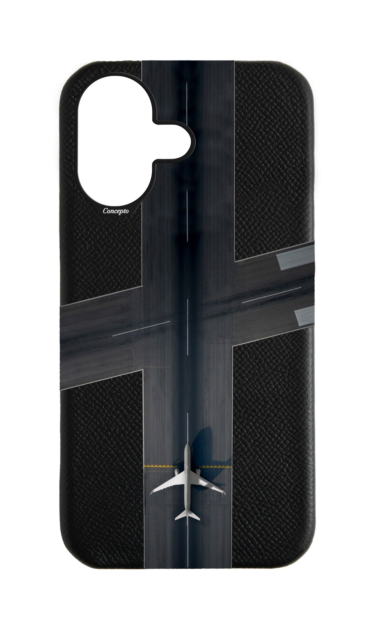 Black Strapless Epsom Case - The Runway