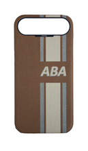 Striped Taupe Strapless Case