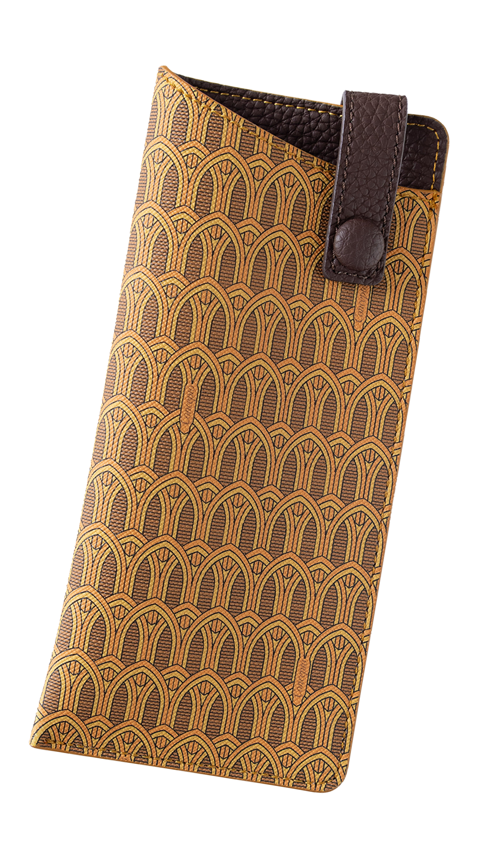 Yellow Monogram Sunglasses Sleeve