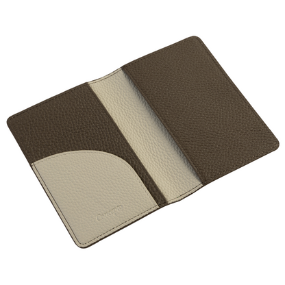 Taupe Passport Holder
