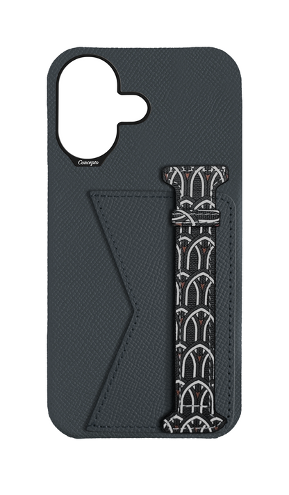 Grey Monogram Duo Case