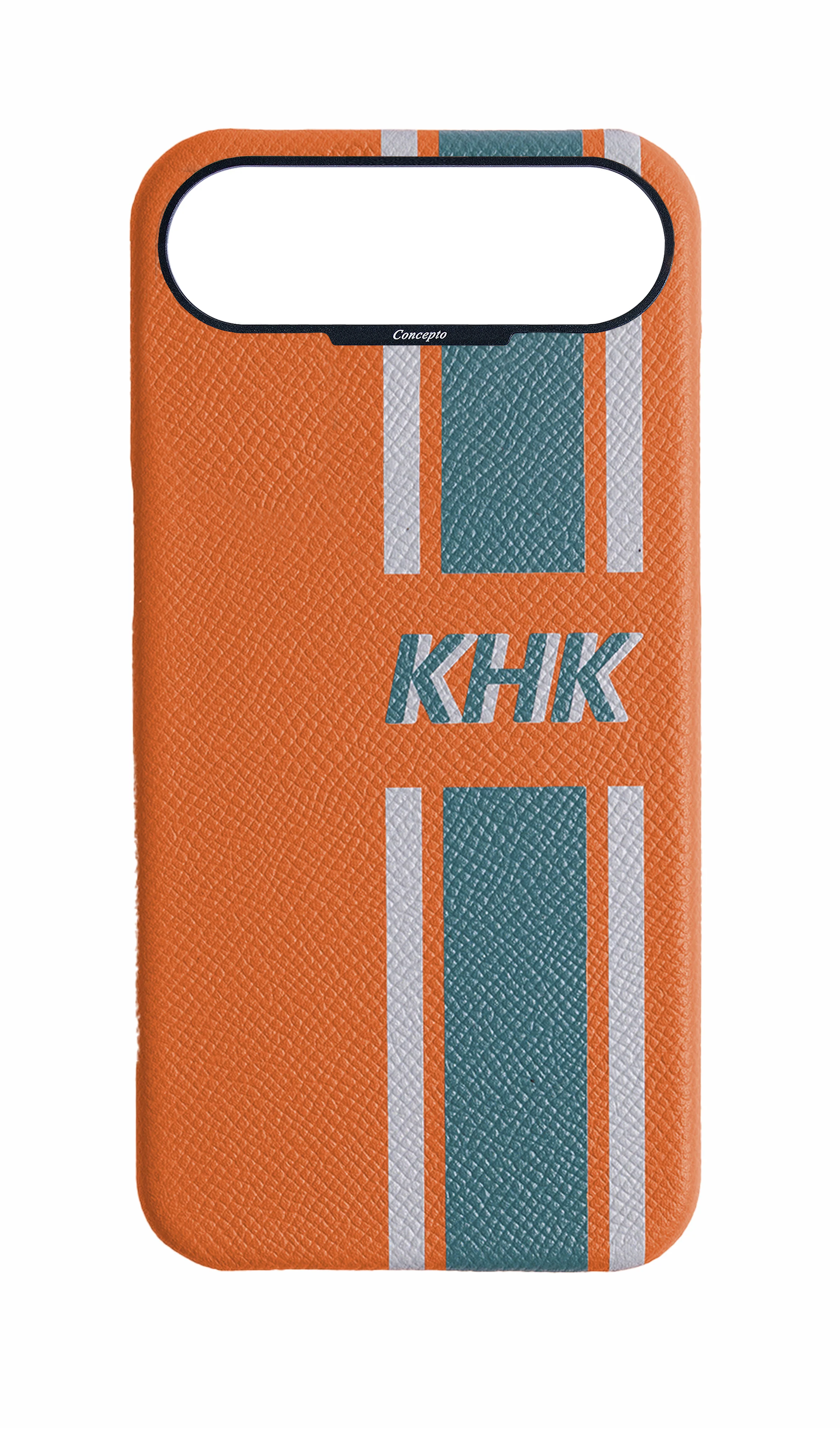 Striped Orange Strapless Case