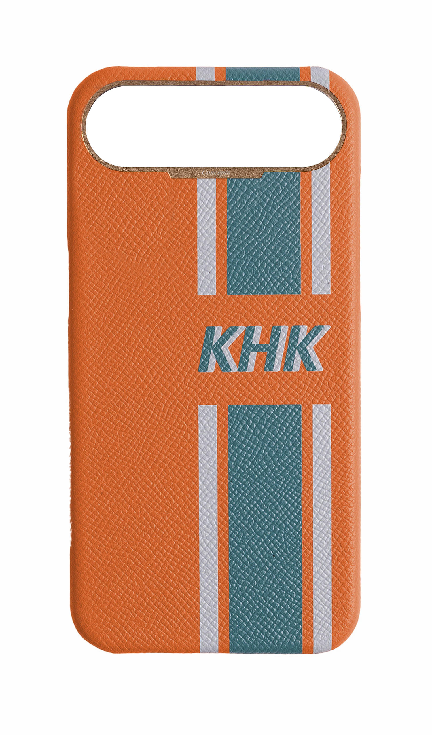 Striped Orange Strapless Case