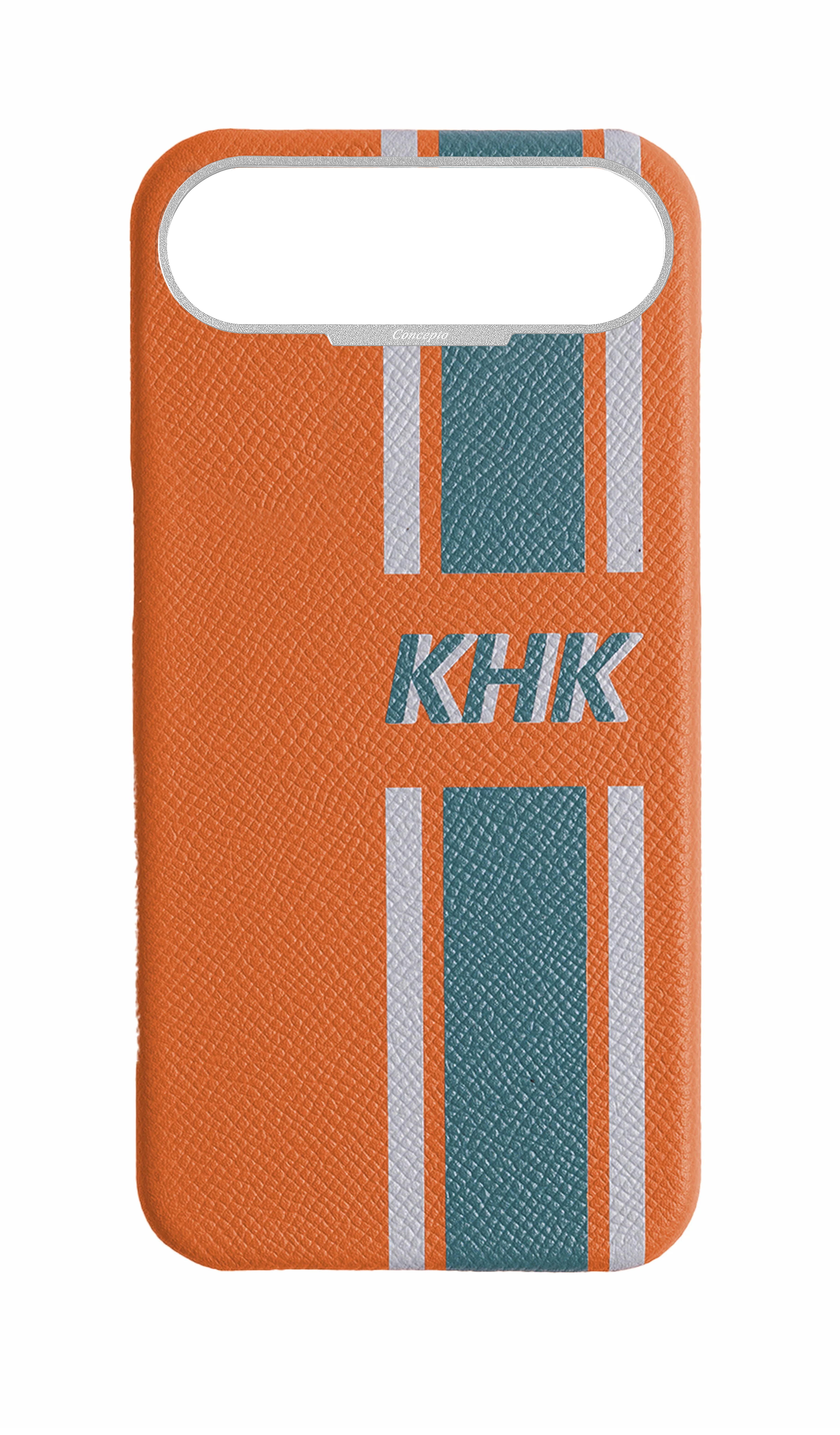 Striped Orange Strapless Case