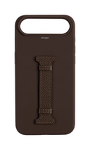 Brown Silicon Middle Strap Case