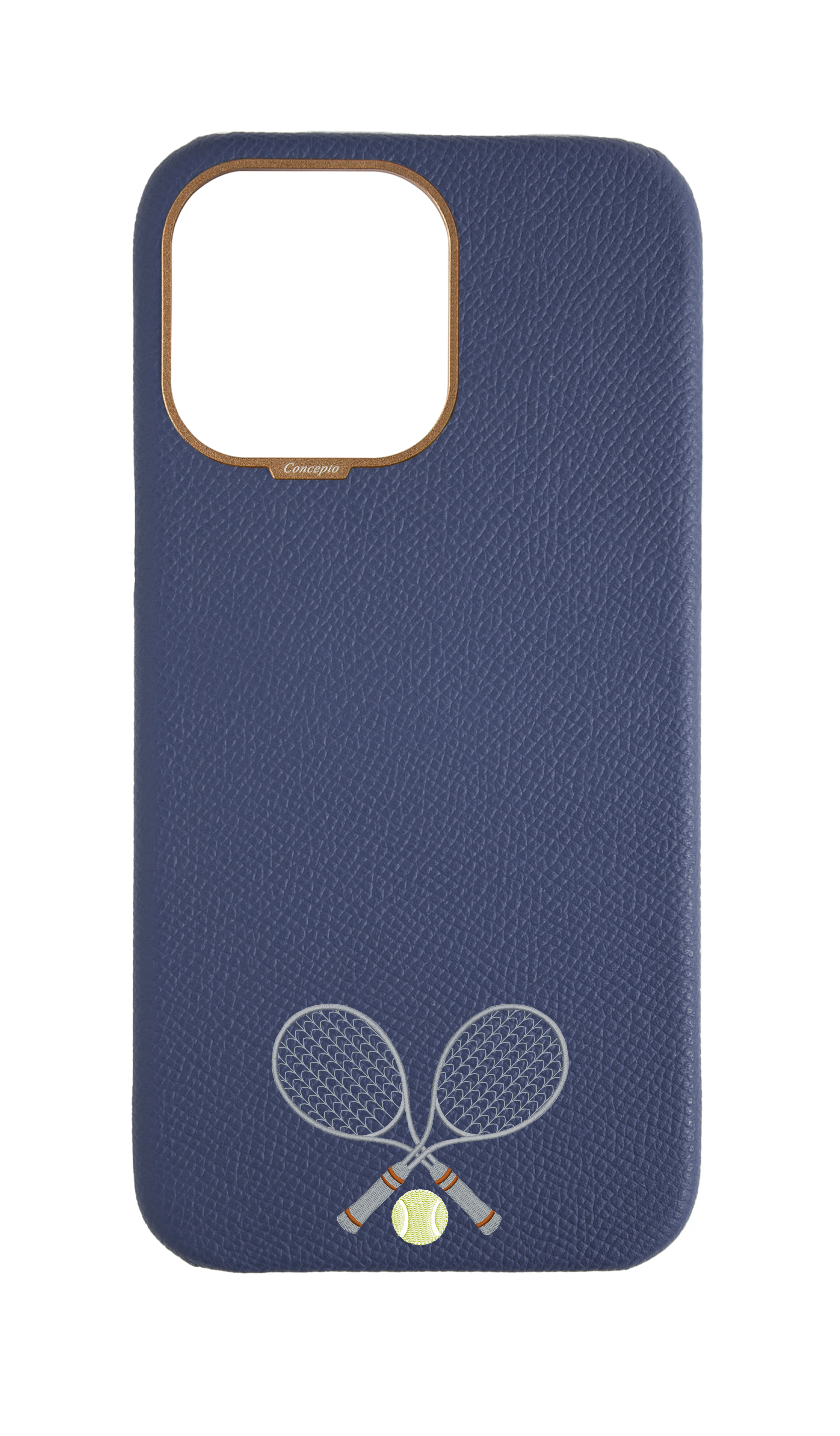 Navy Strapless Epsom Case - Concepto Arch Racket