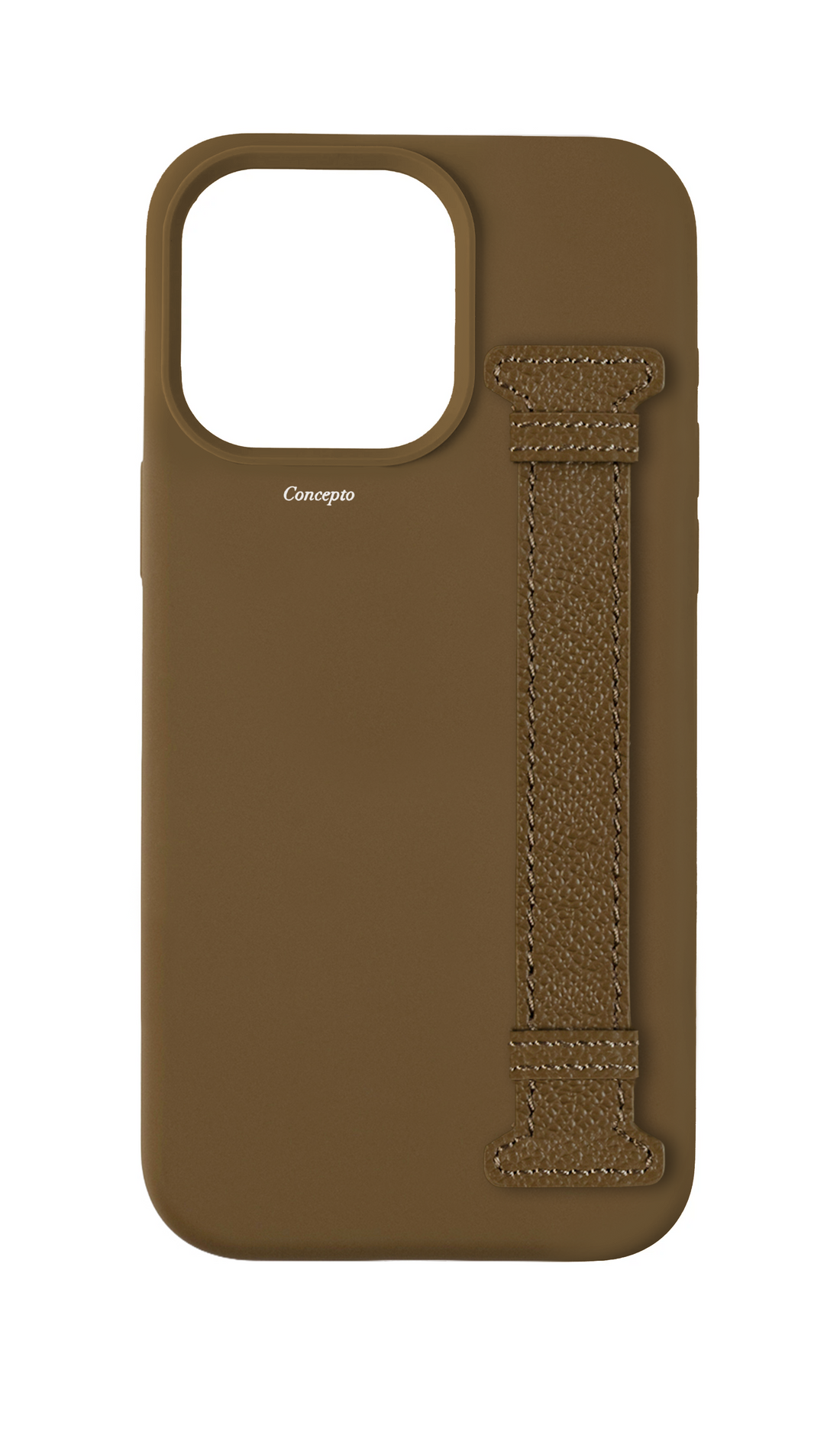 Taupe Silicon Side Strap Case