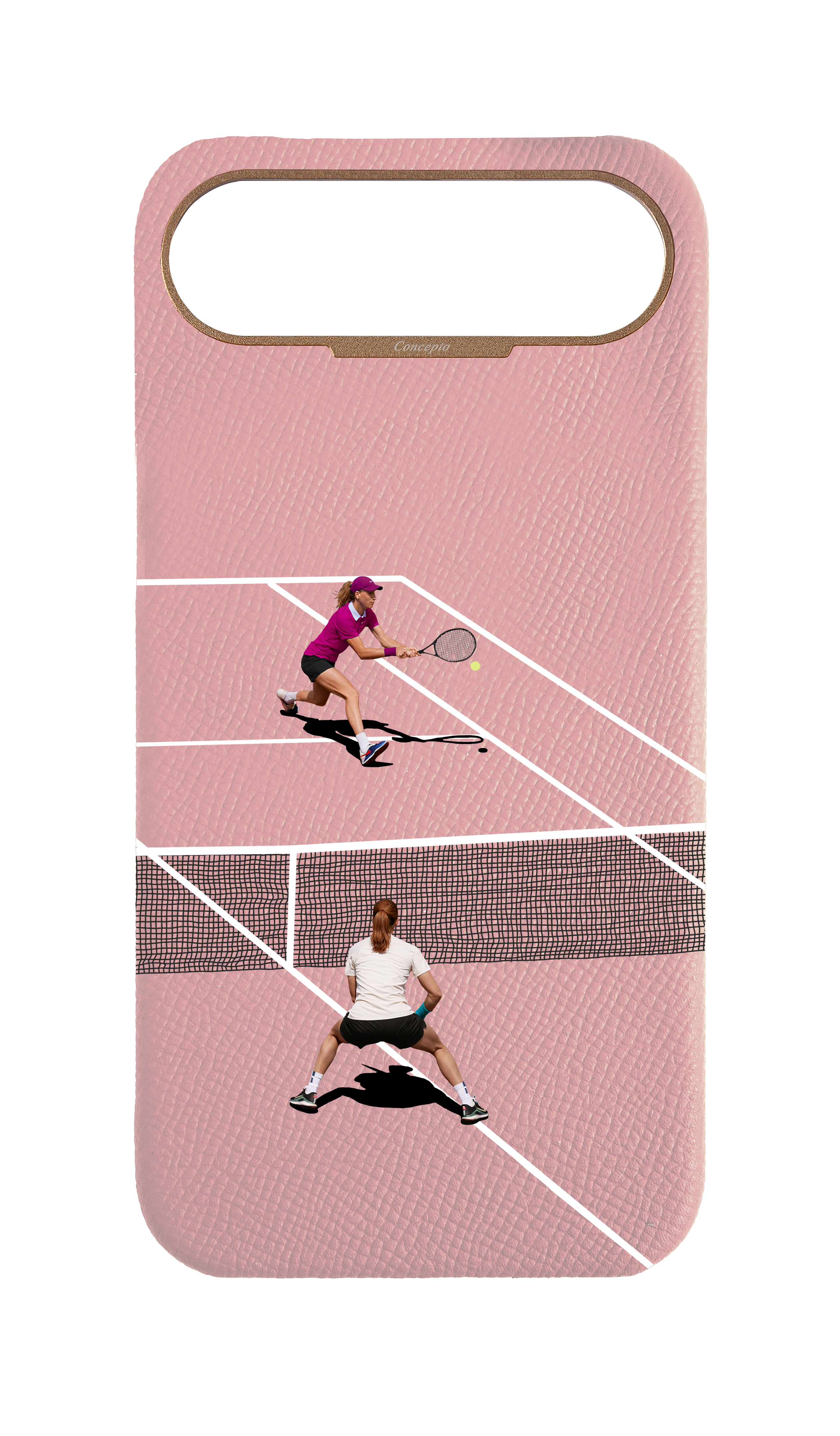 Pink Strapless Case - Women Tennis