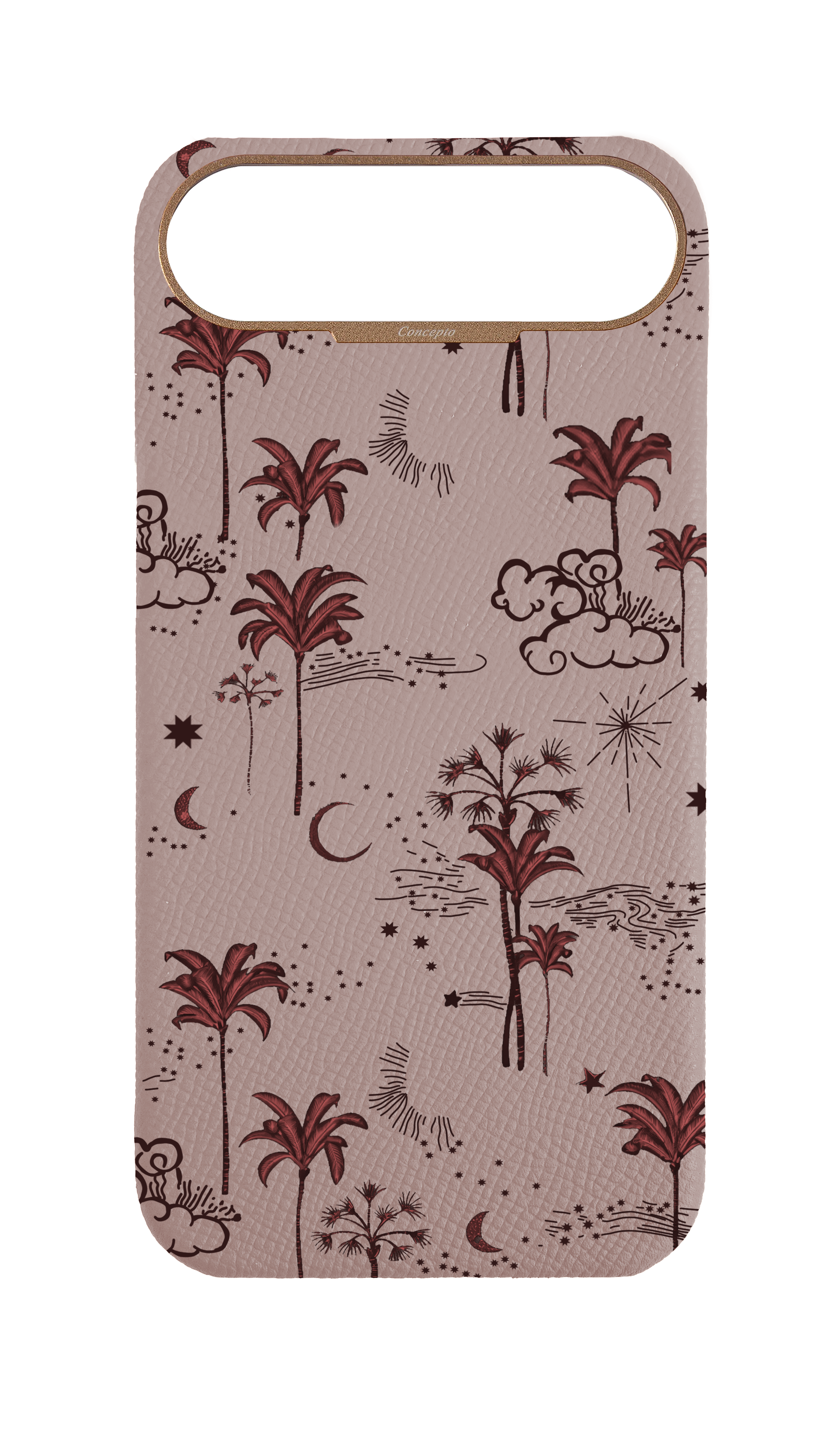 Blush Pink Strapless Case - Crescent Oasis