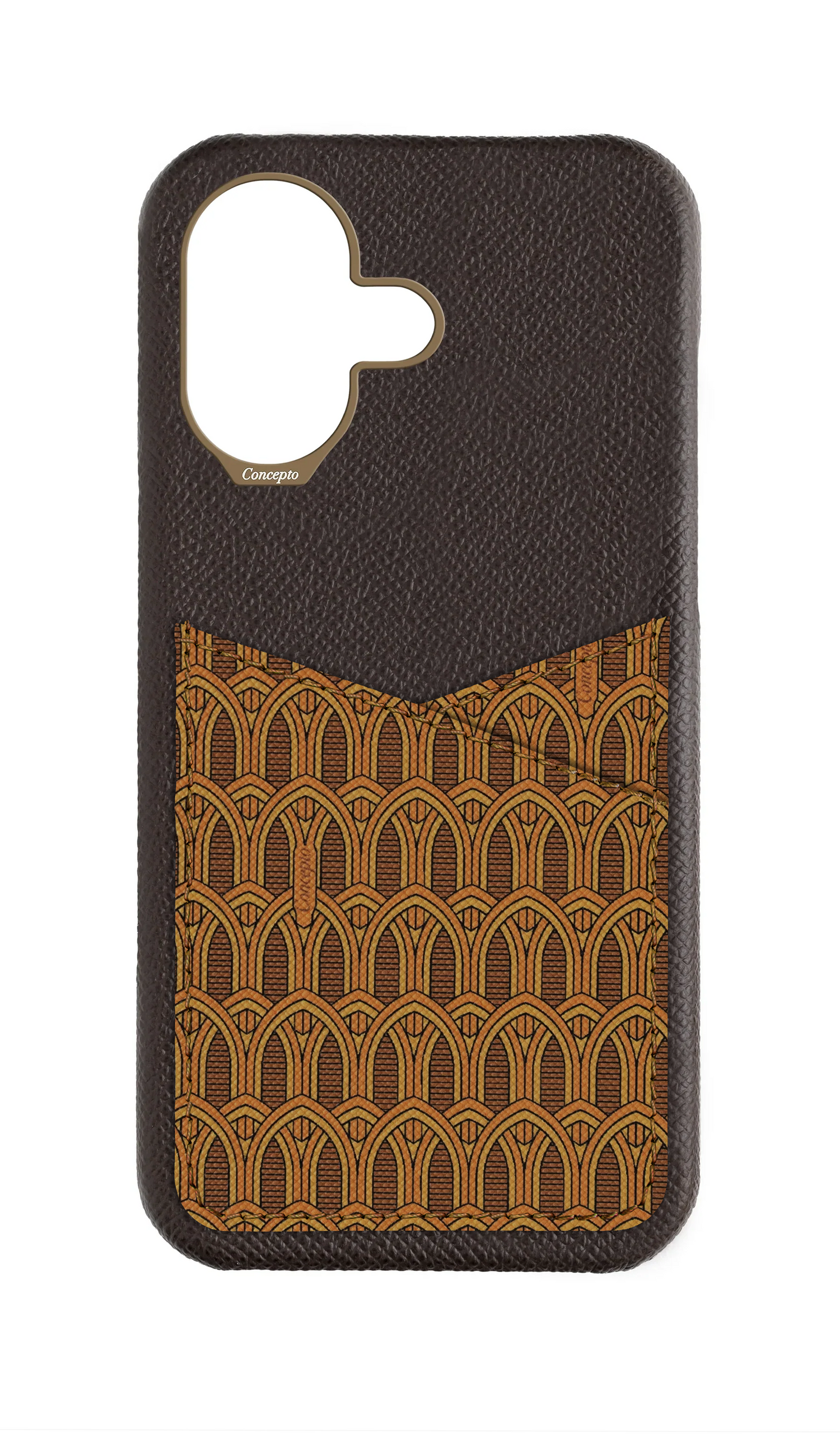 Brown Monogram Pocket Case