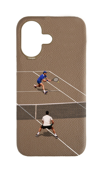 Taupe Strapless Case - Tennis