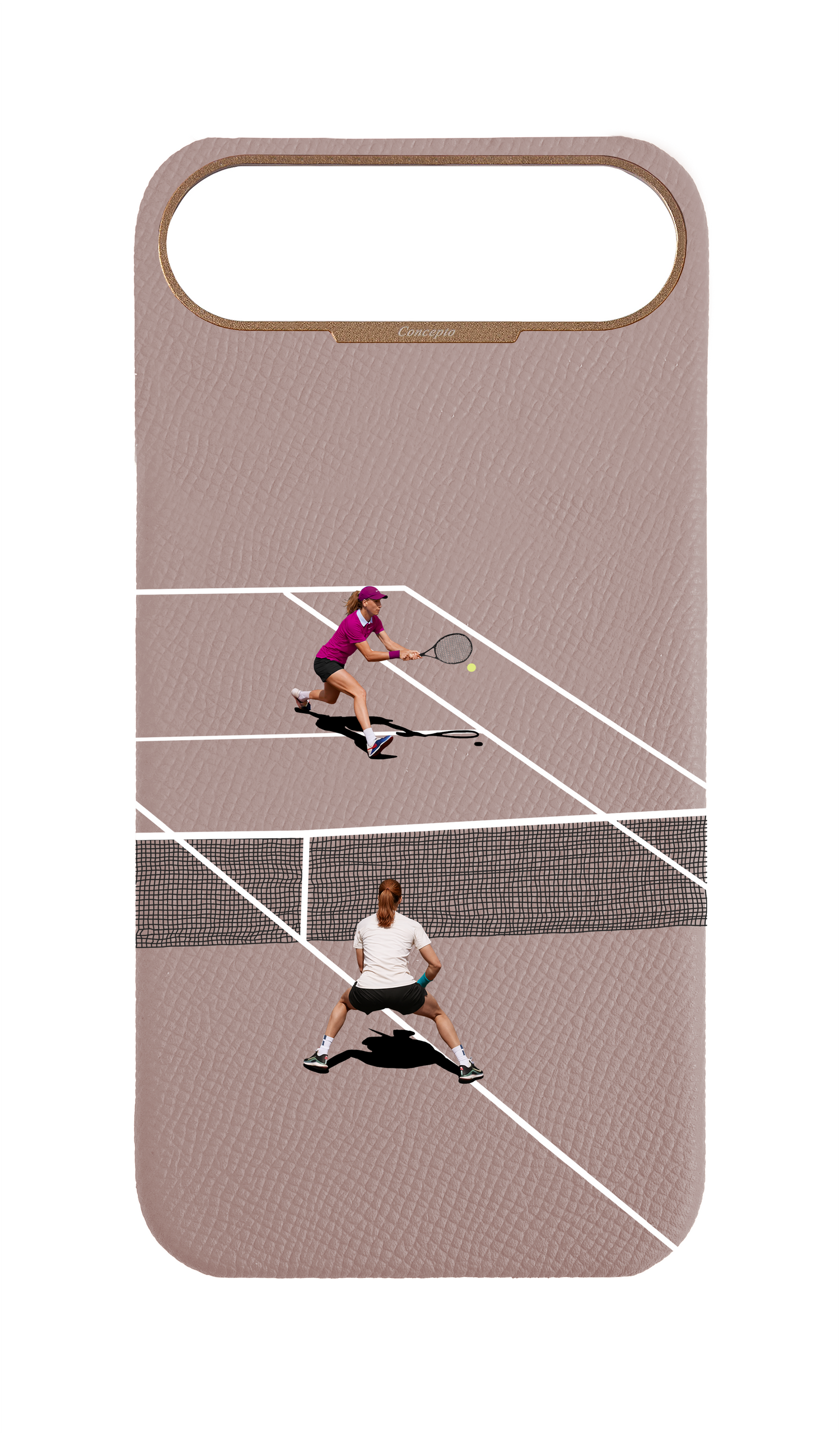 Blush Pink Strapless Case - Women Tennis