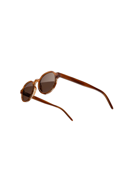 Beige Quartz Halo Sunglasses