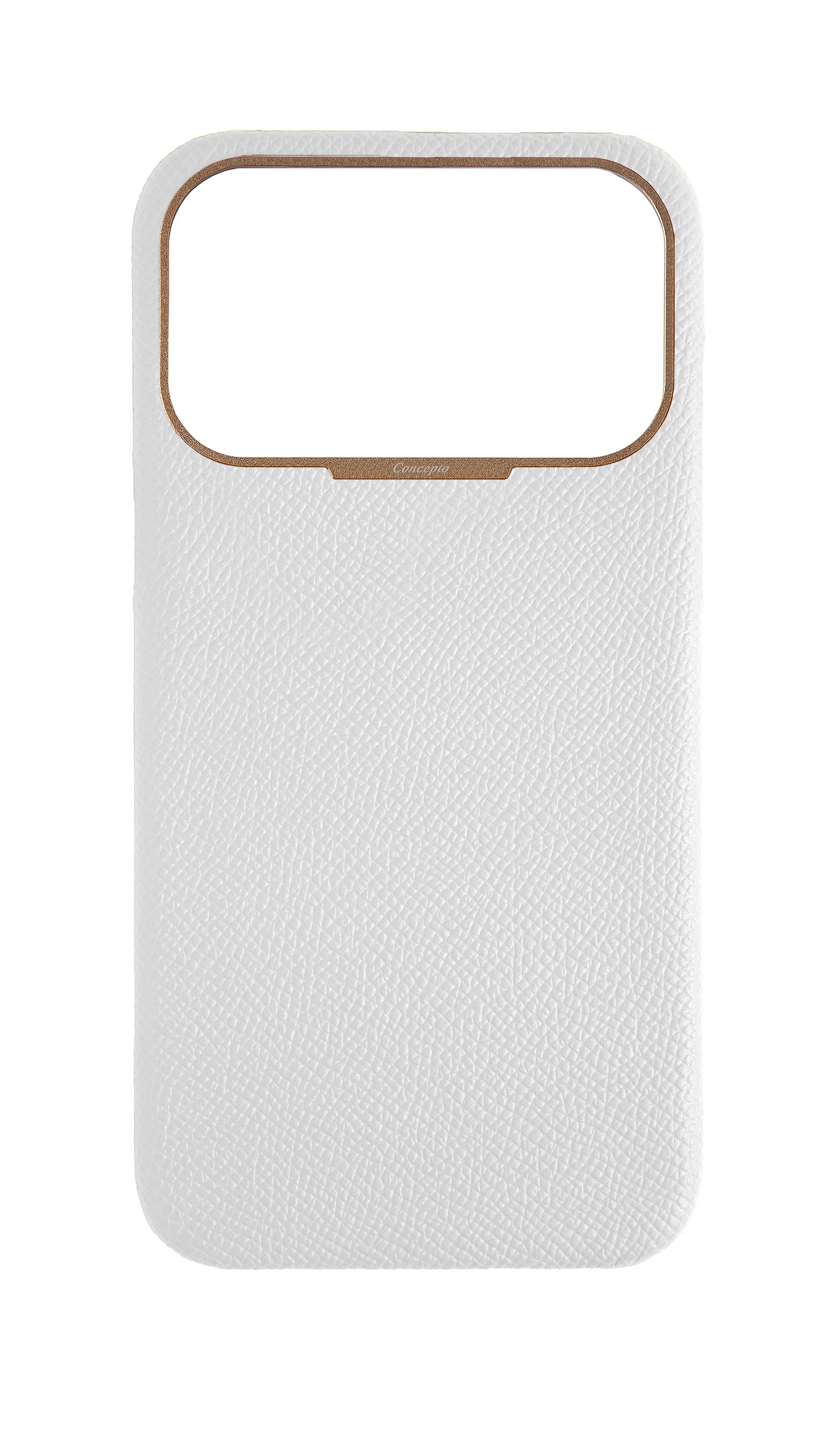 White Epsom Strapless Case