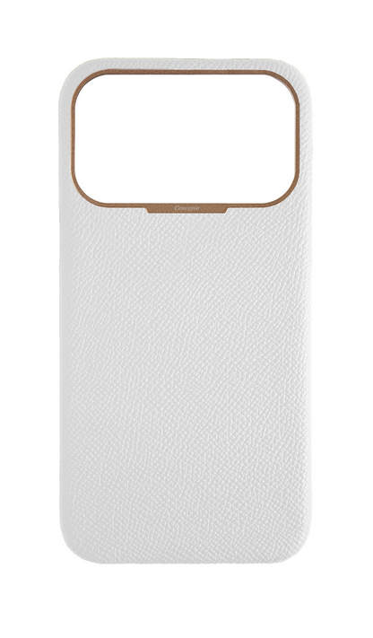 White Epsom Strapless Case