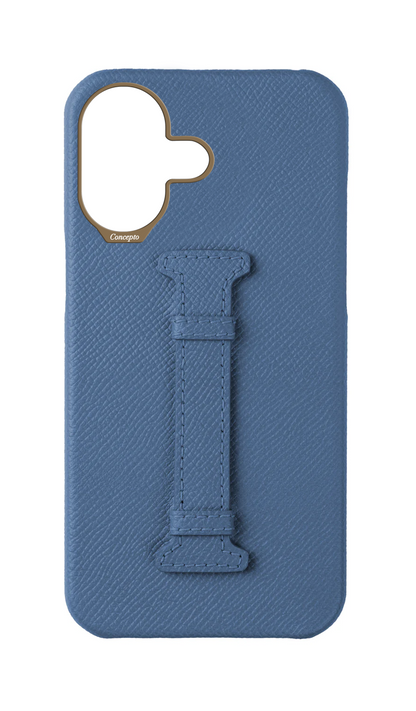 Navy Epsom Middle Strap Case