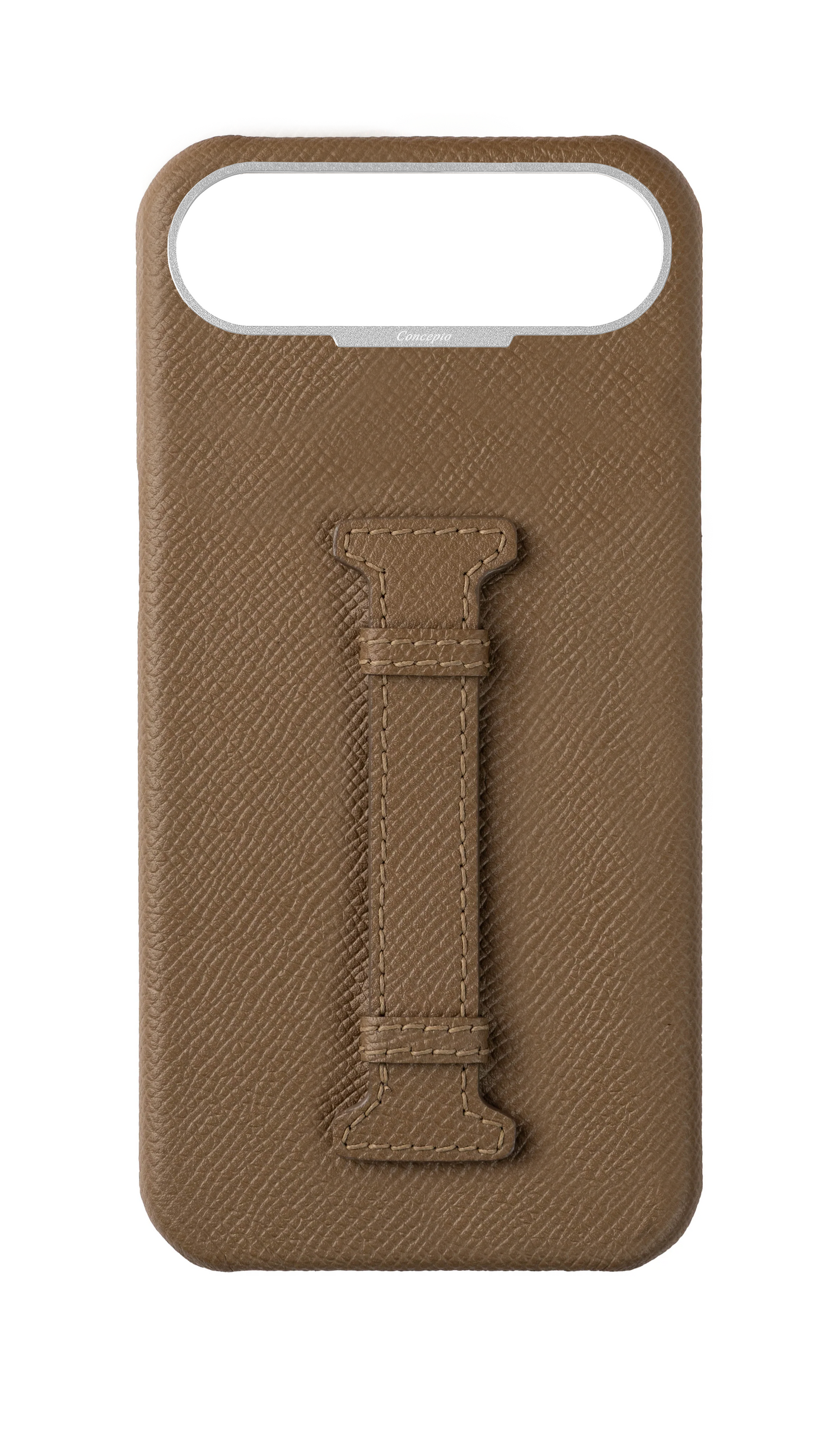 Taupe Epsom Middle Strap Case