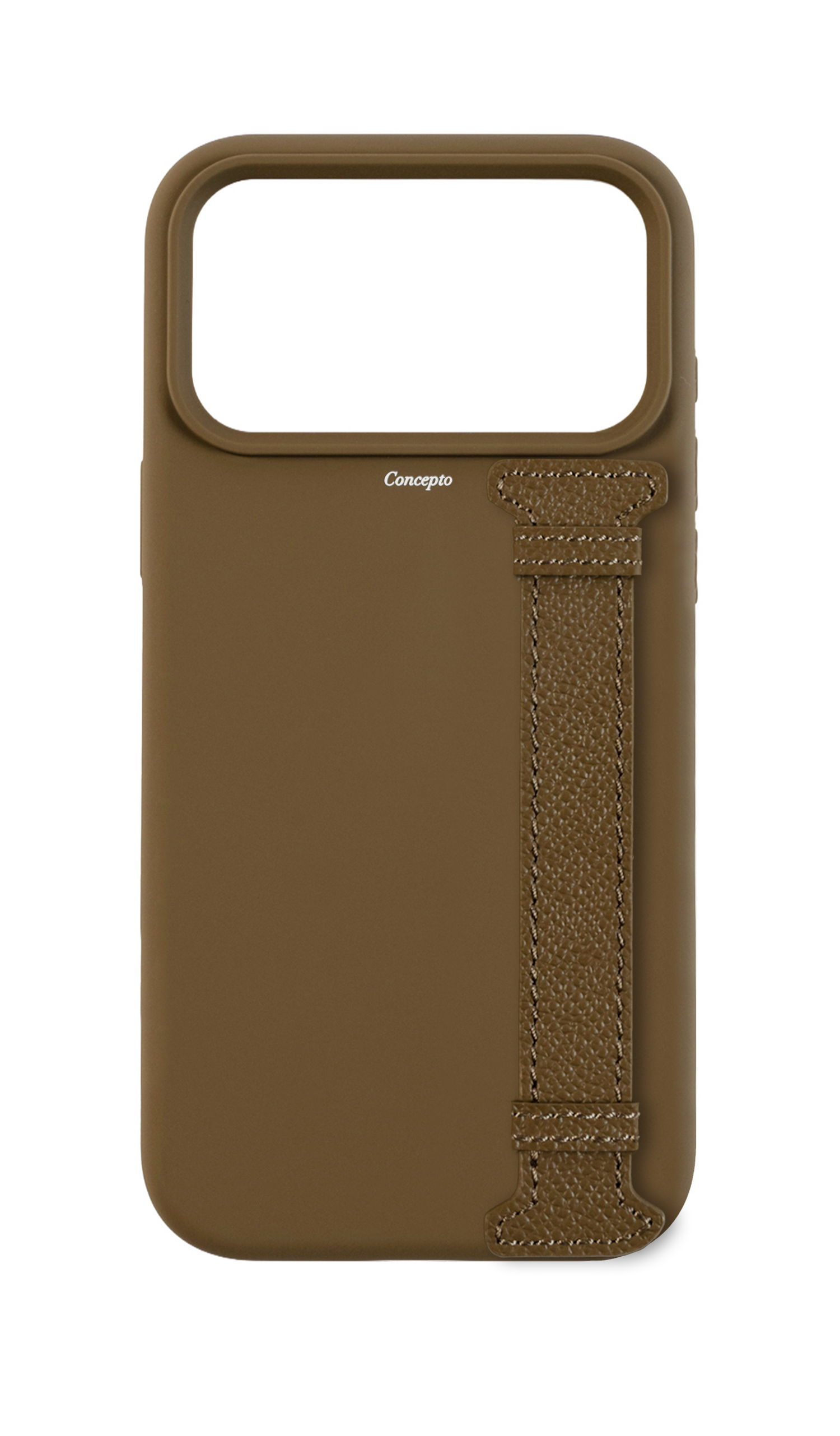 Taupe Silicon Side Strap Case