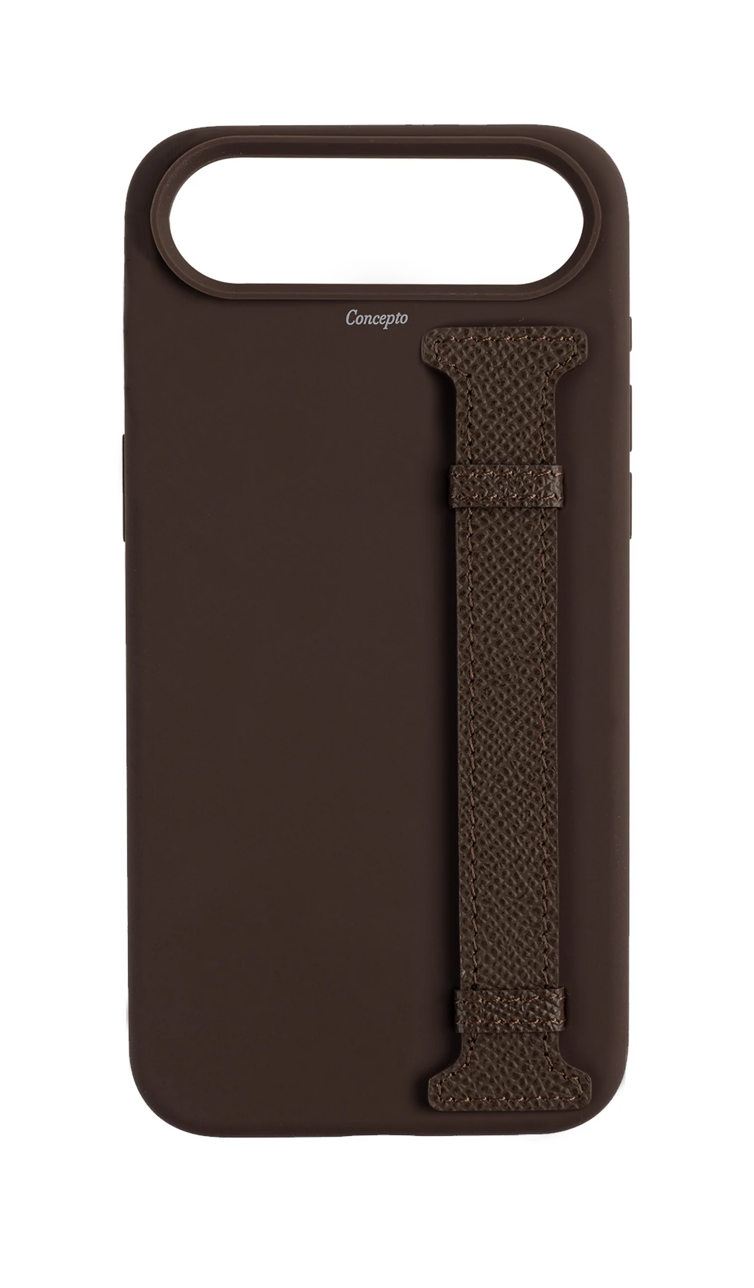 Brown Silicon Side Strap Case