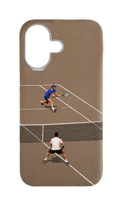 Taupe Strapless Case - Tennis