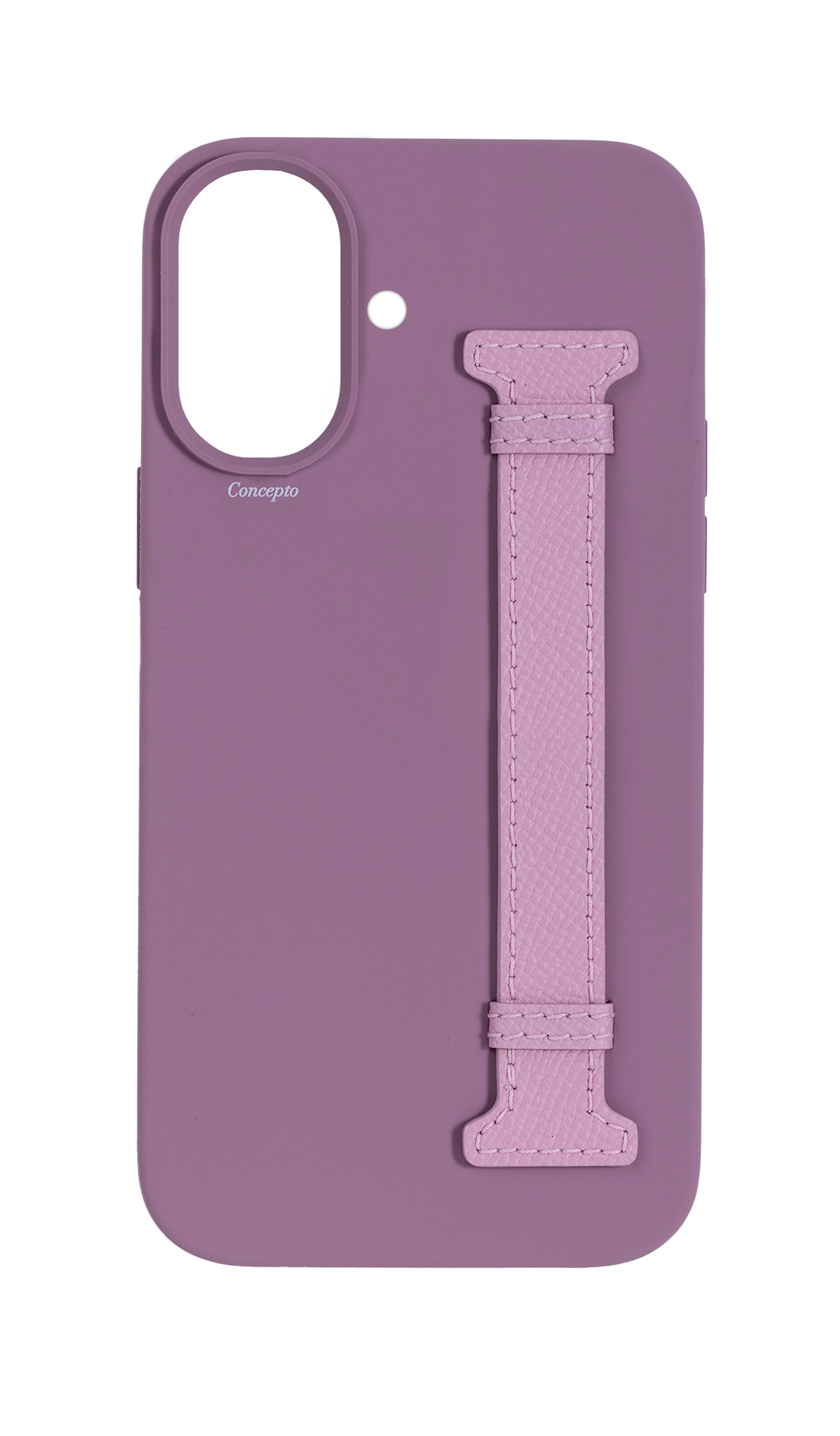 Purple Silicon Side Strap Case