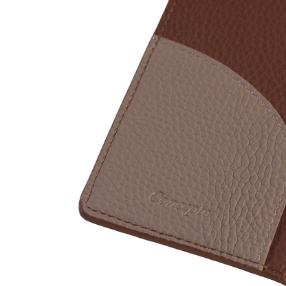 Tan Passport Holder