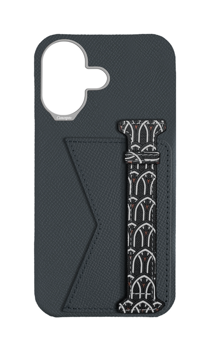 Grey Monogram Duo Case