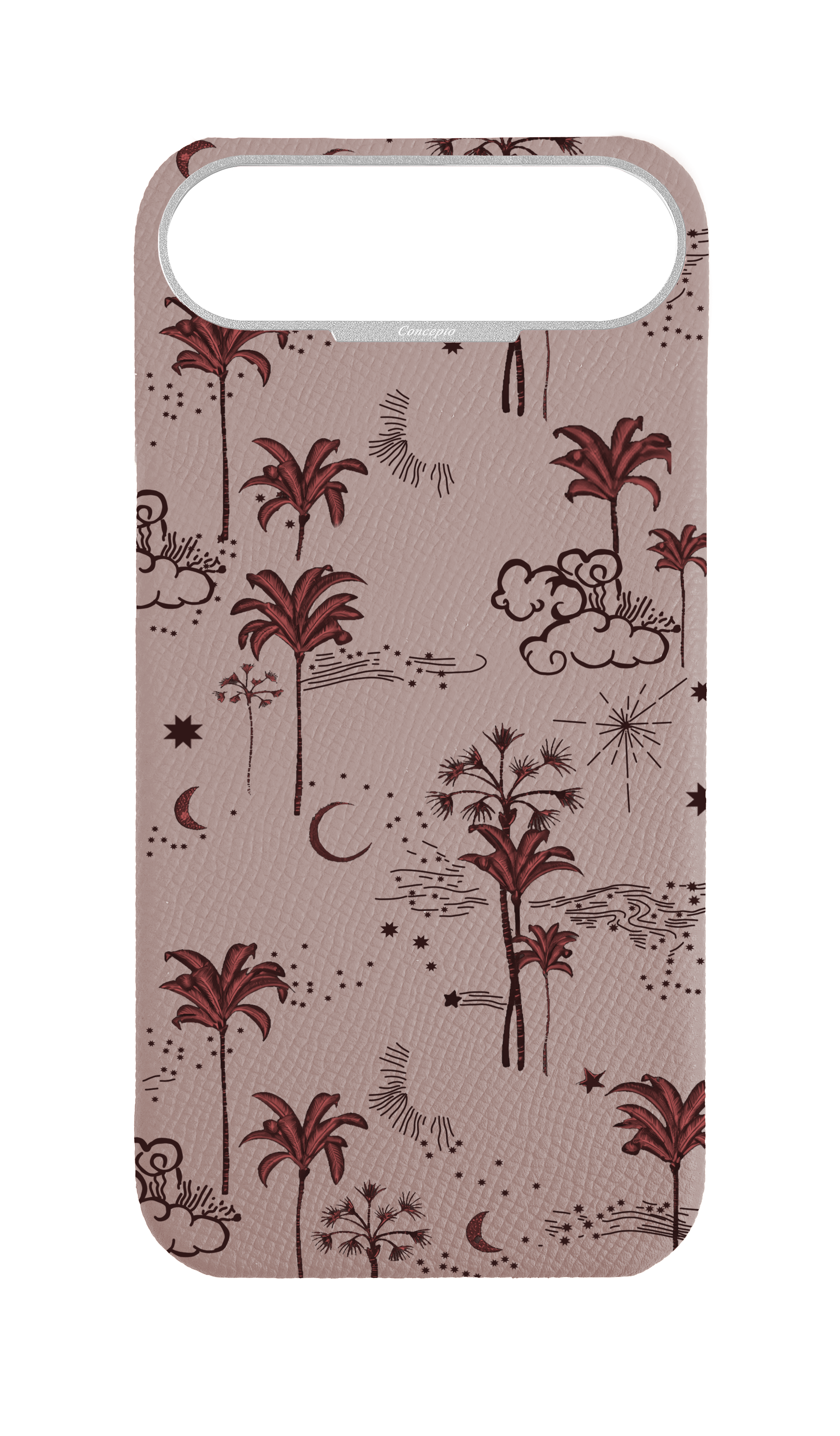Blush Pink Strapless Case - Crescent Oasis