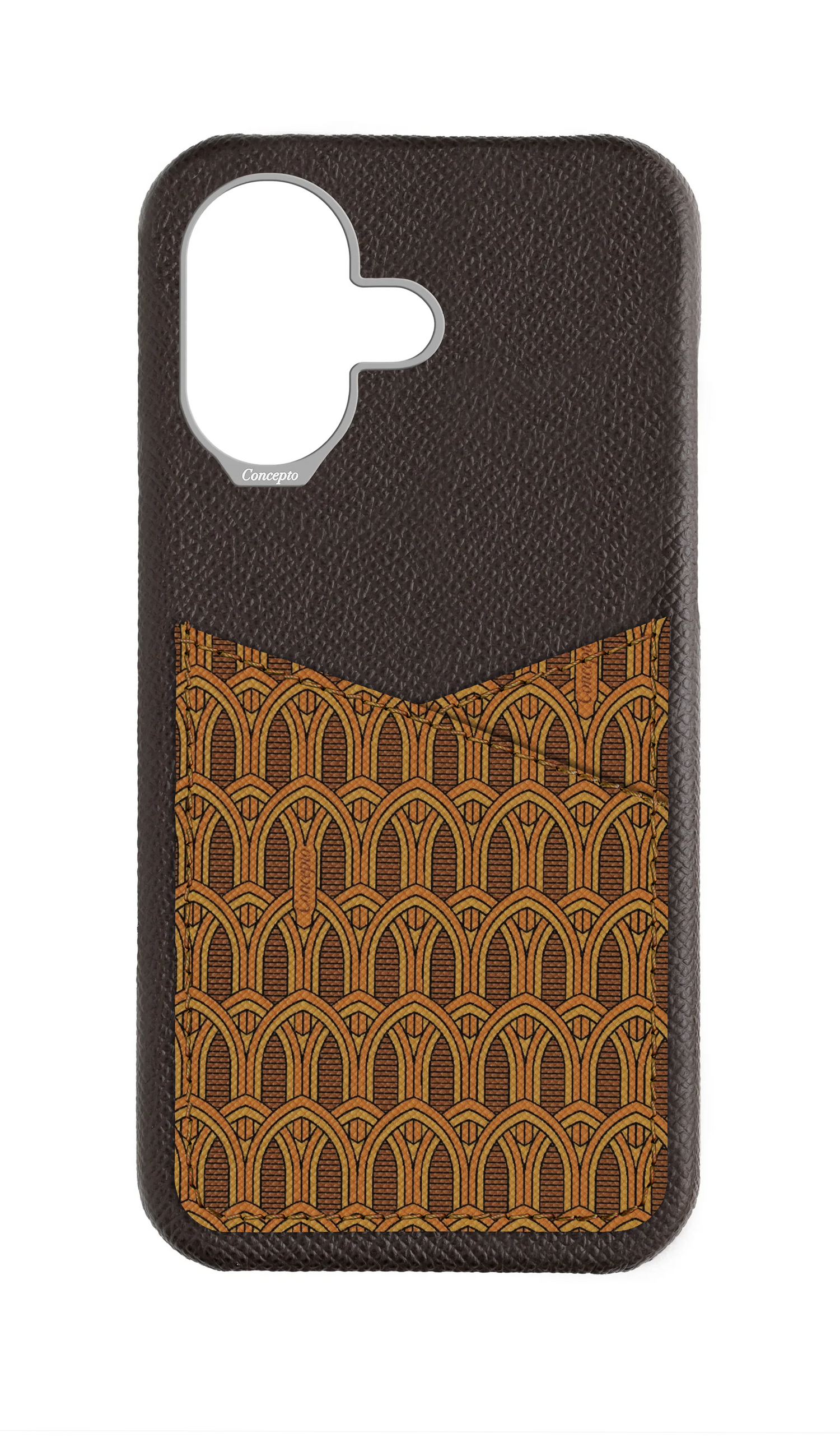 Brown Monogram Pocket Case