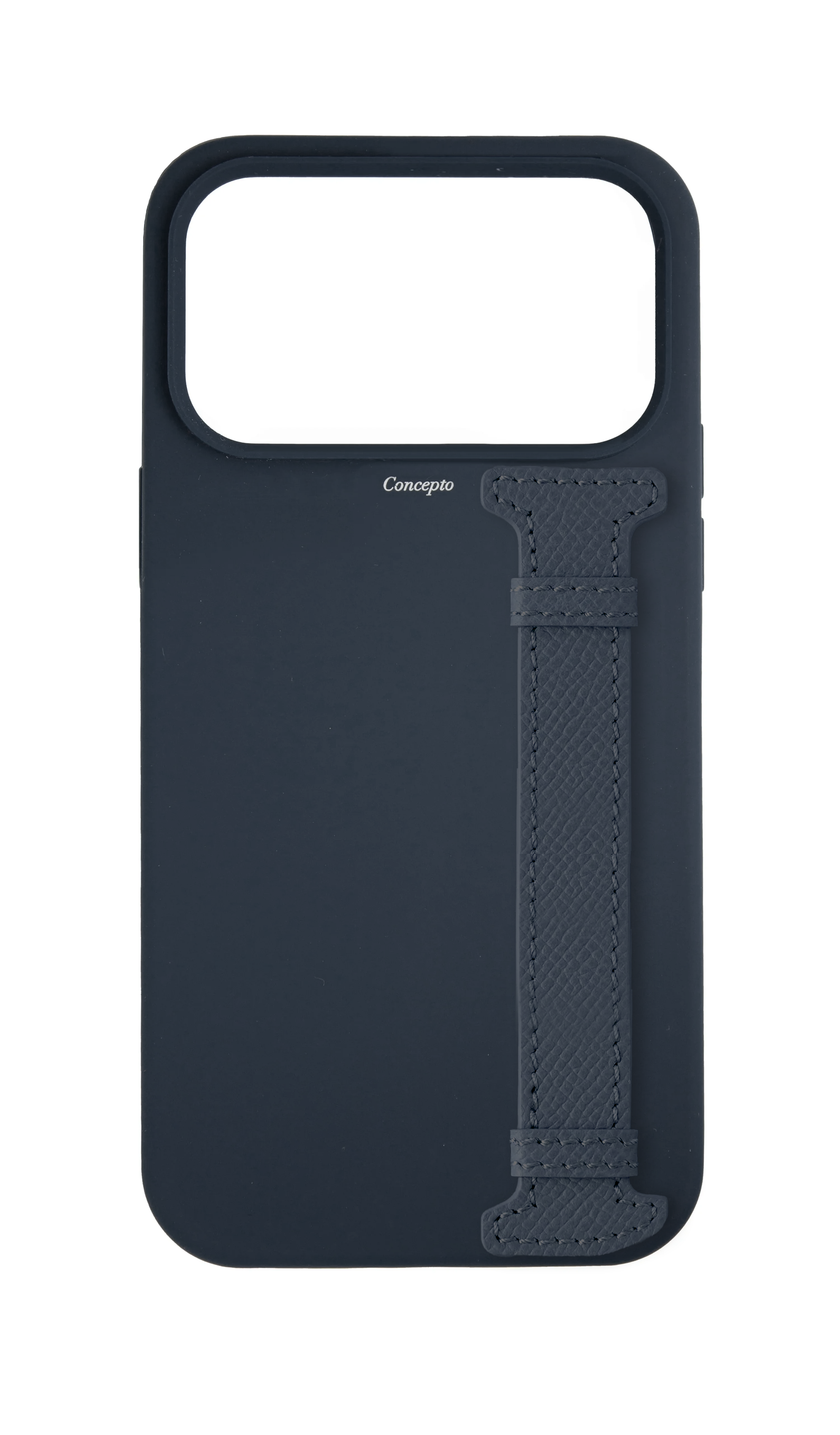 Dark Navy Silicon Side Strap Case