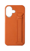 Orange Epsom Side Strap Case